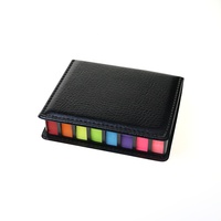 BECOL bloc-notes rectangulaire personnalisé promotionnel Mini bloc-notes couverture en cuir PU ensemble de notes autocollantes avec calendrier