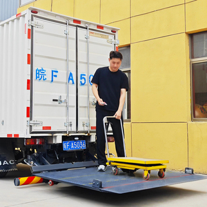 1500kg <strong>Truck</strong> Tail Lift Ramps Aluminum Steel Liftgate Board For Vans