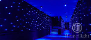 ม่านฉากหลังไฟ Led รูปดาว,สำหรับตกแต่งเวทีงานแต่งงานม่านไฟ LED แสงดาวสีฟ้าและสีขาว - Product Image 3