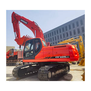 Grosse remise DX225LC-9C Doosan 22 tonnes pelle sur chenilles machine de terrassement d'occasion caractéristiques moteur en vente - Product Image 2