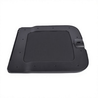 Couvre-accoudoir de console centrale pour Dodge Ram 2002-2012 1500 2500 3500, style camion, remplacement pour WP051DVAA, noir