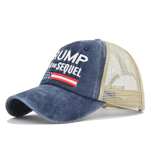 Bán Buôn Đồng Bằng 6 Bảng Điều Chỉnh Trucker Cap Tùy Chỉnh Chuyên Nghiệp In Ấn Thêu Logo Lưới Cao Cấp Bọt Trucker Hat - Product Image 3