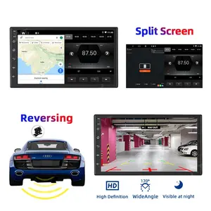 Jyt 7Inch 2.5D Full Screen Fm Am Gps Navigatie 2 Din Radio Android Auto Media Speler