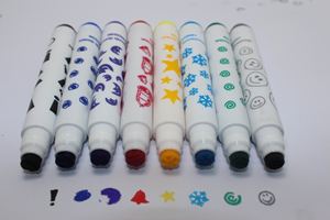 Nuovi Pennarelli Super Dots in Vendita, 12/24/36 <span class=keywords><strong>Colori</strong></span>, Punta in Feltro, <span class=keywords><strong>Colori</strong></span> ad Acqua Cancellabili, Pennarello a Linea Larga - Product Image 5