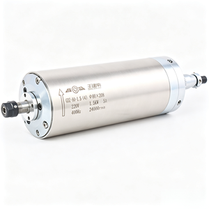 Moteur de <span class=keywords><strong>broche</strong></span> industriel Changsheng refroidi par eau, accessoire <span class=keywords><strong>professionnel</strong></span> pour équipement de routeur CNC - Product Image 6