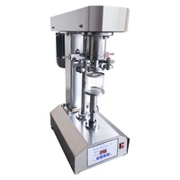 Machine de scellage de bureau semi-automatique Chincan pour boîtes de conserve et bouteilles, avec scellage thermique, facile à utiliser