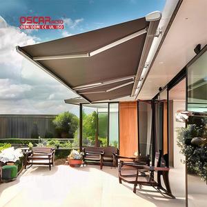 Pérgola Bioclimática de Aleación de Aluminio Impermeable Personalizada de <span class=keywords><strong>3x3</strong></span> 4x4, Techo <span class=keywords><strong>Motorizado</strong></span> para Exteriores, Gazebo para Jardín, Patio Trasero, <span class=keywords><strong>Toldo</strong></span> de Casete - Product Image 1