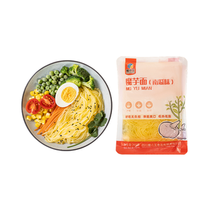 Noodles Shirataki al Gusto di Zucca Istantanei Senza Glutine e a Basso Contenuto di Carboidrati, Pasta Miracolosa Pronta in 2 Minuti, Logo Personalizzabile - Product Image 1