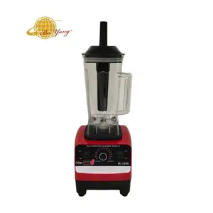 Boyang High Power 2 in 1 Electric Blender Household PC Red Electric Juicer Food Mixer For Kitchen
