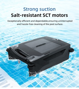 Robot per la Pulizia della Superficie della <span class=keywords><strong>Piscina</strong></span> ad Energia Solare, Skimmer Automatico ed Ecologico per una Facile Manutenzione - Product Image 6