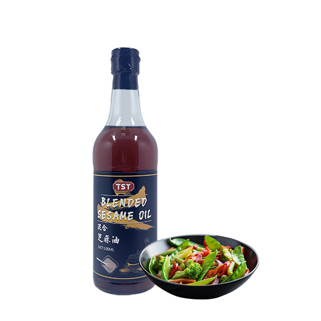 TSY пищевое кулинарное масло от производителя, низкая цена, оптовая продажа, известный китайский бренд для веганов, смешанное соевое черное масло семян кунжута