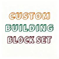 Ensemble de blocs de construction personnalisés XMORK OEM ODM, kit de briques ABS personnalisé MOC DIY, modèle de conception personnalisée compatible avec les briques standard, jouet
