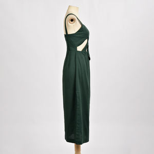 Robe sans manches en coton et lin à prix compétitif, nouveau produit respirant pour femmes - Product Image 2