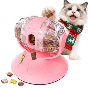 Windmill Turntable Cat <b>Dog</b> Food Leaker Toy Interactive Cat Treat Dispenser Funny Windmill Cat Toy - Product Image 2