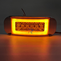 Feu de Camion Réfléchissant à Haute Luminosité 30 LED, Nouvelle Lampe Latérale Universelle pour Véhicule Rouge, Étanche IP65, DC 12V/24V, Certifié CE pour Remorque 1