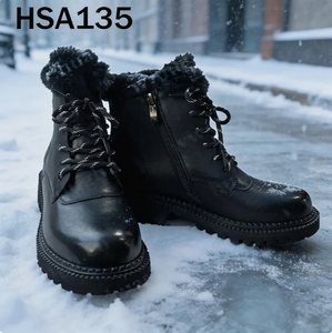 LXG, <span class=keywords><strong>Botas</strong></span> de Oficina Modernas de Alta Gama para <span class=keywords><strong>Mujer</strong></span>, Precio de Fabricante, <span class=keywords><strong>Botas</strong></span> de Media Pantorrilla de Lujo, Modelo HSA136 - Product Image 4