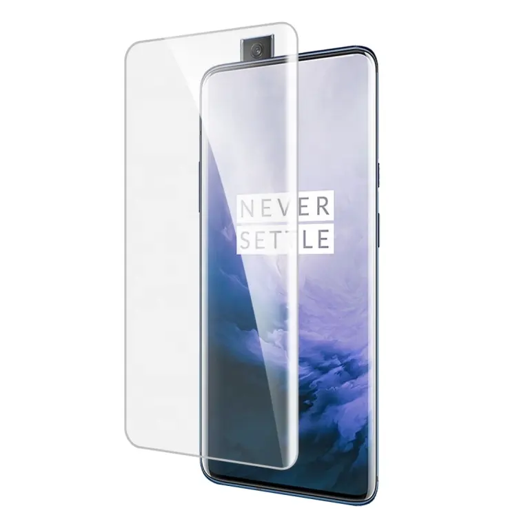 Sensitive touch UV Glue Film One Plus Nord Machine Curing Uv Tempered Glass Screen Protector For oneplus 8 pro 7 7T 9 10 Pro 5G