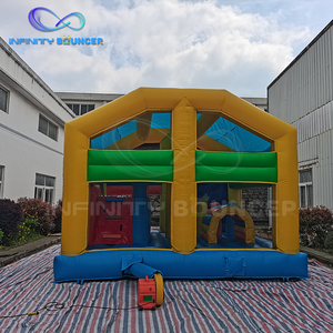 Chú hề <span class=keywords><strong>Inflatable</strong></span> thư bị trả lại Nhà trượt nảy nhảy lâu đài <span class=keywords><strong>Inflatable</strong></span> ngoài trời Toddler <span class=keywords><strong>Inflatable</strong></span> Bouncer với trượt - Product Image 6