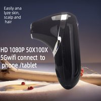 Wireless Three-spectrum Skin Scalp Analyzer Face & Head Analysis 50x Magnification for Commercial & Home Use