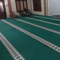 Tapis de prière turc design pour mosquée, moquette murale pour projet de rénovation de mosquée, rouleau de tapis musulman pas cher pour église