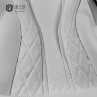 Housse de siège en cuir de luxe pour Mercedes Benz Classe S, Classe E, Classe V, nouveau design, accessoires de voiture pour fourgons et MPV