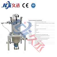 Filtre CFP à vibration exclusif pour résidus secs, en acier inoxydable 304 de qualité alimentaire, certifié ISO9001:2015 CE, autonettoyant pour la clarification de l'huile de palme, réduit le recours à la main-d'œuvre