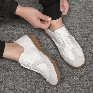 Chaussures d'entraînement allemandes avancées pour augmenter la taille <span class=keywords><strong>de</strong></span> 5 cm, <span class=keywords><strong>l</strong></span>égères, en cuir <span class=keywords><strong>de</strong></span> vache, basses, pour un usage urbain décontracté et quotidien - Product Image 6