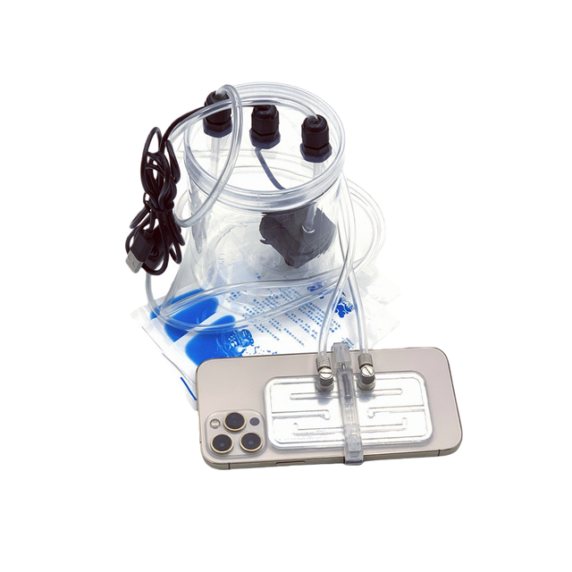 Mobile Phone Water Cooling Radiator PC Material Mute Cooling for Live Broadcast Anchor Drama Game Use