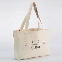 Sac Fourre-tout en Toile de Coton de Gros, Grand Cabas Réutilisable pour les Courses, Logo Personnalisable pour Usage Quotidien