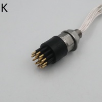 Connecteur sous-marin Subconn Micro Circulaire Femelle Bulkhead Mâle Inline MCBH16F MCIL16M pour câble humide enfichable ROV