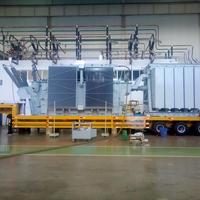 LIANWEI POWER Poste de transformation mobile 110 kV 50/60 Hz, bobine à disque triphasée à trois enroulements 220 V, Ingénierie, Approvisionnement, Construction (EPC)