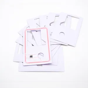 समय उपस्थिति के लिए उच्च गुणवत्ता वाले अनुकूलित आरफिड कीफोब परिपत्र कार्ड निकटता स्मार्ट कार्ड