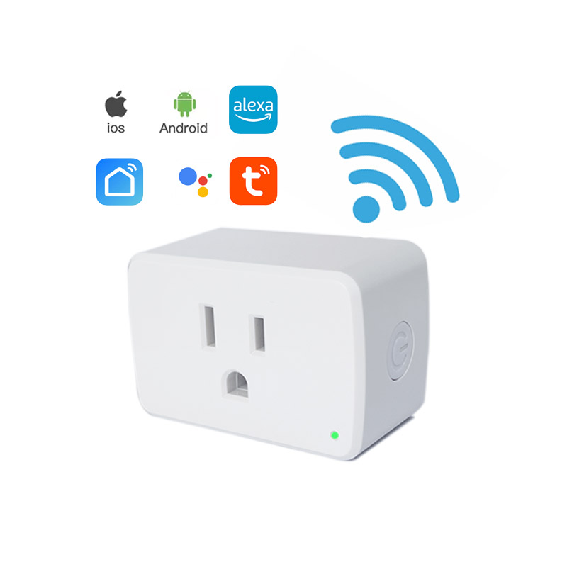 Homkit elétrica multiuso quadrado inteligente conectado monitor de energia de rede cubo tomada de dados de parede com temporizador