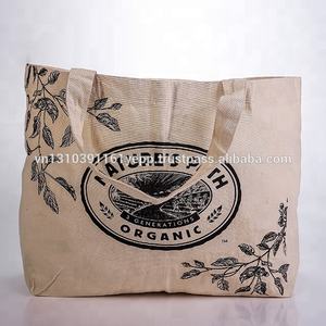 Sac fourre-tout en toile de coton écologique personnalisable pour femmes sac à provisions recyclable recyclable - Product Image 6