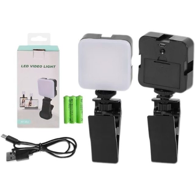 2000mah Portable Pocket Size MINI Three Color Fill Light LED Camera Light Led Lamp Ceiling Tube Light