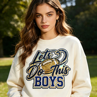 Patchs thermocollants personnalisés pour vêtements, broderie à sequins grande taille, thème Football Américain Universitaire pour garçons, Jour de Match