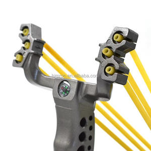 Hochwertige <span class=keywords><strong>Big</strong></span> Power Sling shot Outdoor Jagd Faltbare Schleuder mit Handgelenks tütze Gummiband Sling Shot Katapult - Product Image 5