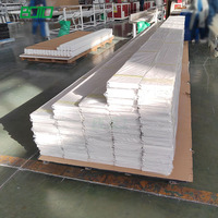 Moulures de plinthe murale modernes en PVC blanc écologique pour la décoration intérieure des villas et des hôtels