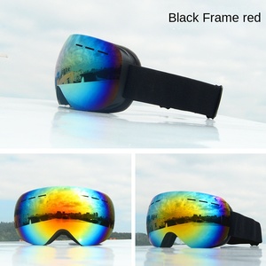 Gafas de Esquí para Adultos con Logotipo Personalizado Premium, Montura Semi-Rimless con Espejo, Correa Ajustable, Lente Esférica, OTG, Doble Capa Antivaho, UV400 - Product Image 4