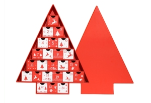 <span class=keywords><strong>Calendrier</strong></span> <span class=keywords><strong>de</strong></span> <span class=keywords><strong>l</strong></span>'<span class=keywords><strong>Avent</strong></span> <span class=keywords><strong>de</strong></span> Luxe en Carton Écologique Fini Mat Boîtes Rigides Personnalisables Vides Emballage Cadeau Cosmétique Beauté <span class=keywords><strong>Chaussettes</strong></span> - Product Image 4