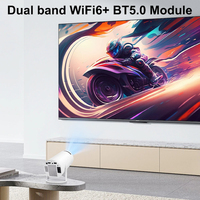 Mini projecteur vidéo portable HY300 Android Wifi intelligent 1280 720P Full HD Home Cinéma