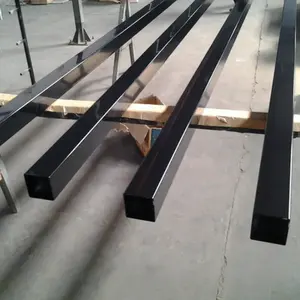 Fabrik moderner Stahl zaun pfosten und Schienen zaun drahtzaun