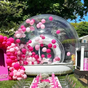 Commercial <b>Kids</b> Party PVC Transparent Inflatable Tent With UV Resistance Customized Inflatable <b>Bubble</b> Tent Commerci - Product Image 6