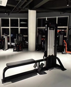 Máquina de <span class=keywords><strong>remo</strong></span> sentado con carga de placas SK Commercial, equipo profesional de entrenamiento de fuerza para espalda con selector de peso para gimnasio - Product Image 3