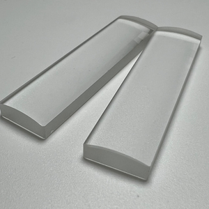 Lentille cylindrique plano-<span class=keywords><strong>convexe</strong></span>/<span class=keywords><strong>concave</strong></span> en silice fondue BK7 K9 CaF2 avec revêtement antireflet en <span class=keywords><strong>verre</strong></span> optique achromatique - Product Image 5