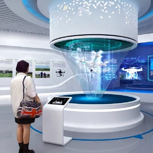 จอแสดงผล LED แบบโฮโลแกรม 3 มิติ 360 องศา ติดเพดาน สำหรับห้องจัดแสดงนิทรรศการ - Product Image 3