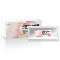 Kit de Réparation Vergetures Crème + Gel pour Traitement Professionnel en Salon Incluant les Soins Avant et Après