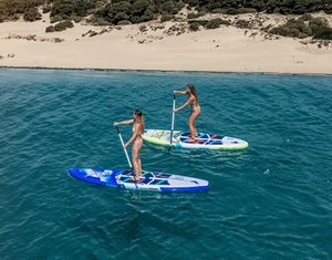 กระดานยืนพาย AZTRON NOVA ขนาดกะทัดรัด คุณภาพสูง ทนทาน กระดานซัพแบบพองลม พับเก็บได้ - Product Image 1