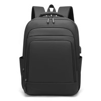 Sac à dos unisexe Oxford Street Fashion pour étudiants et navetteurs, léger, grande capacité 36-55L, étanche avec port USB
