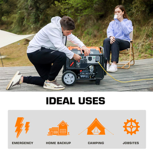 6KW 5KW 4KW 3kw Single-phase Gasoline <b>Gas</b> Engine Household Camping Emergency Portable Variable-frequency <b>Generator</b> Set HSAMZ-Por - Product Image 6